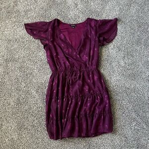 Purple Tiered Dress